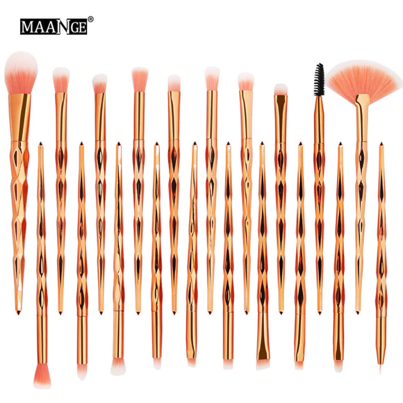 NEW Korean! 20pcs Diamond Makeup Brushes S… - Picture 2 of 4